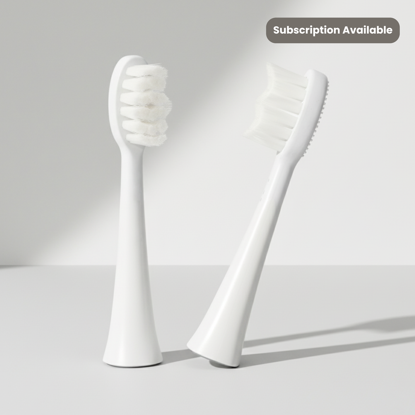Cüra Brush Heads (White, 2 Pack)