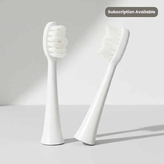 Cüra Brush Heads (White, 2 Pack)